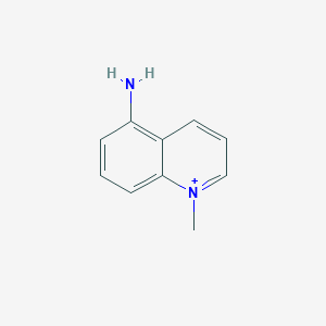 5-Amino-1MQ: 2D molecular structure