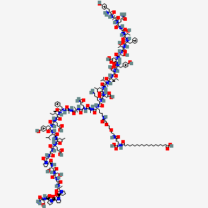Retatrutide: Struttura molecolare 2D